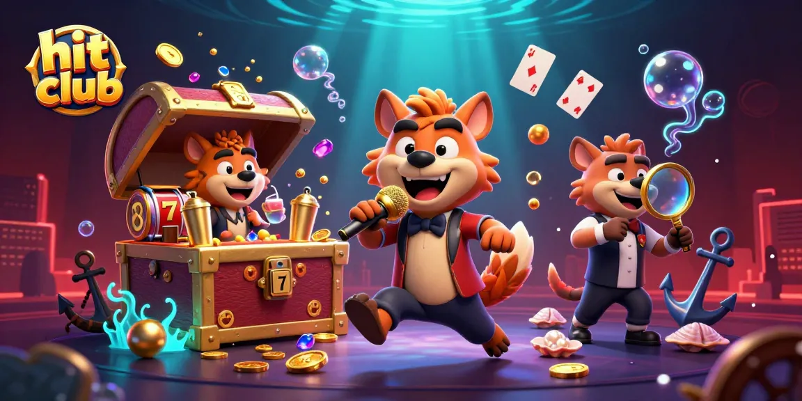 Hilarious hyena characters entertain at the hit club casino, creating a lively atmosphere.
