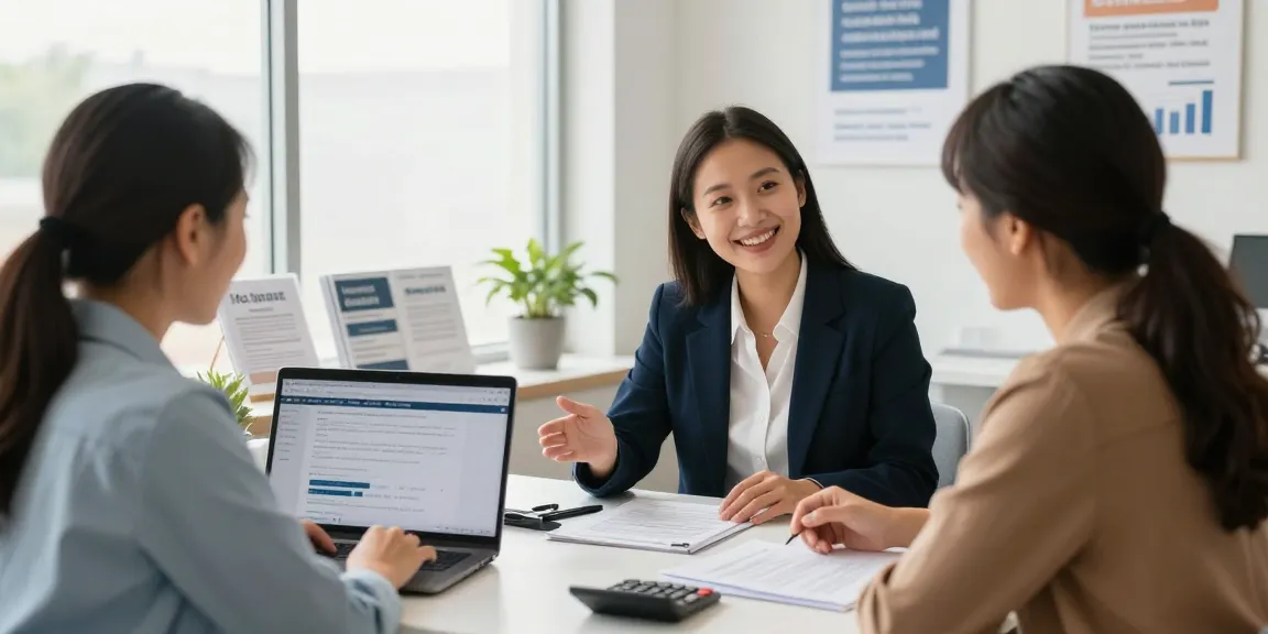Consultation on payday loans California same day in welcoming financial office.